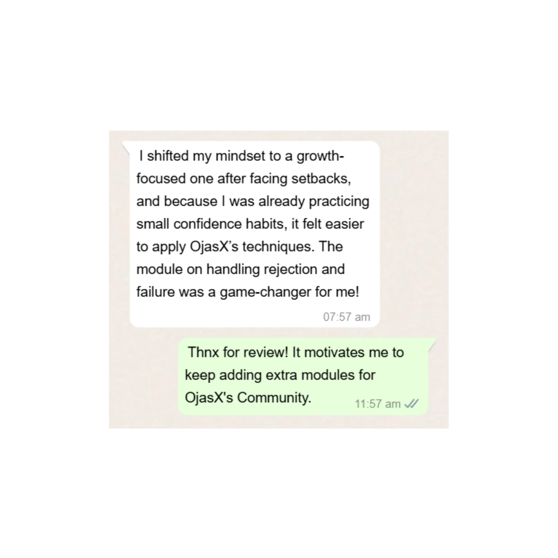 Dream Role Review Screenshot